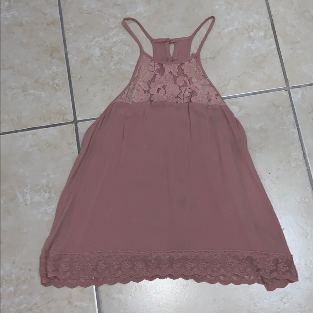 Forever 21 Pink Halter Top size small